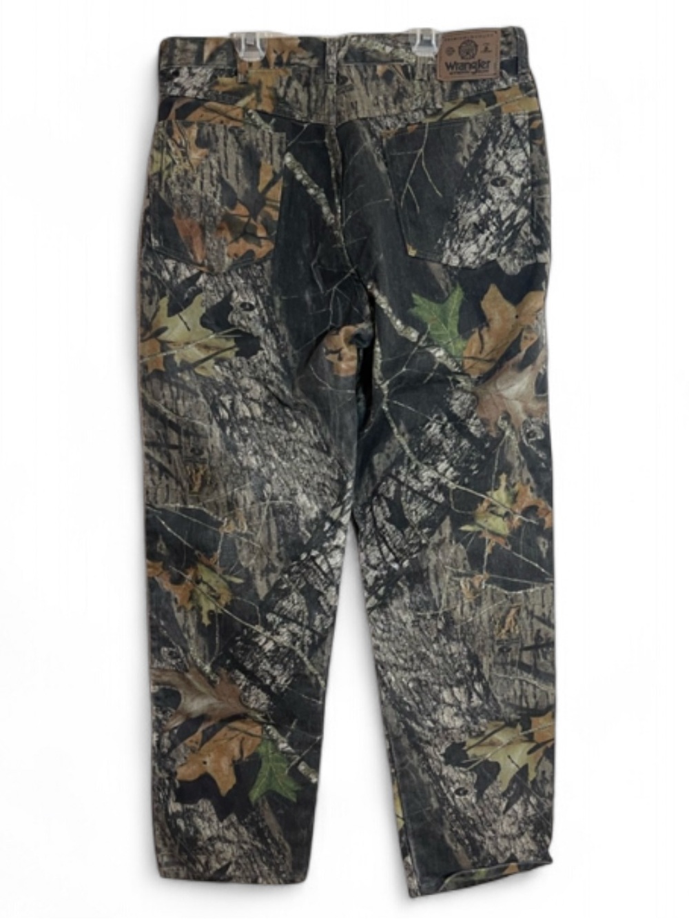 Wrangler Mossy Oak Authentic Camouflage Double Knee Jeans - Picture 2 of 5